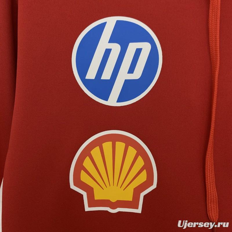 2025 F1 Formula Farrari Red Hoodie