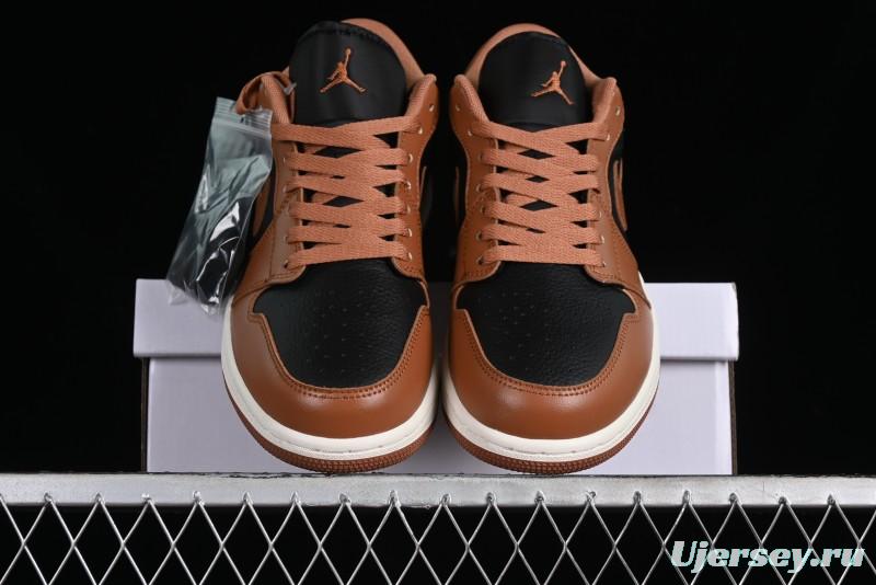 Nike Air Jordan 1 Low AJ1 Black Mocha Casual Sneakers - DC0774-021