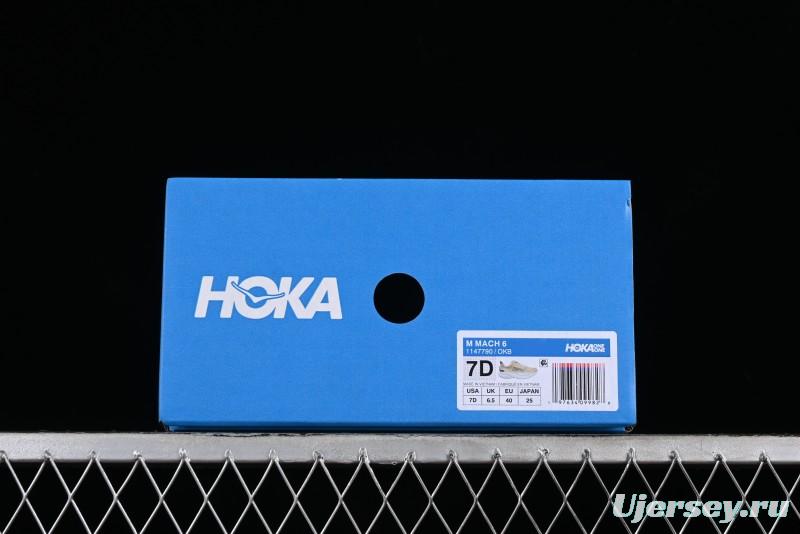 HOKA ONE ONE MACH 6 Next-Generation Flagship Racing Shoes - 1147790 OKB