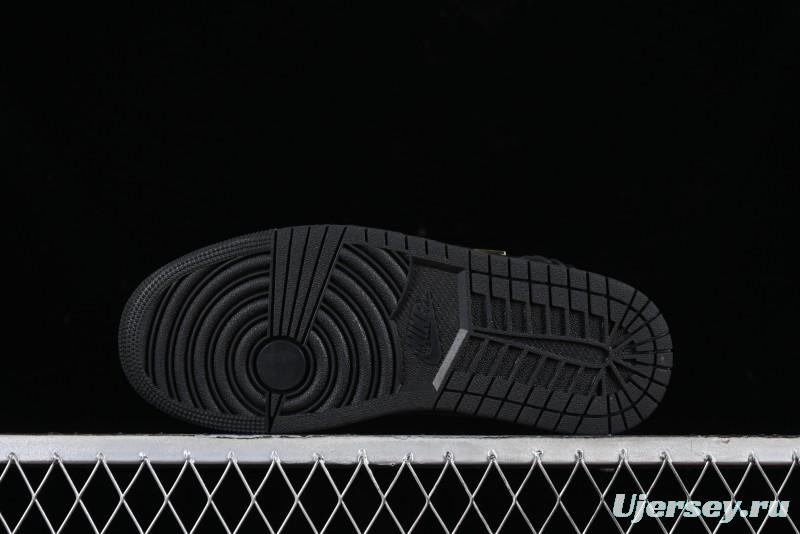 Nike Air Jordan 1 Low "Method of Make" Casual Sneakers with Woven Design - FN5032-007