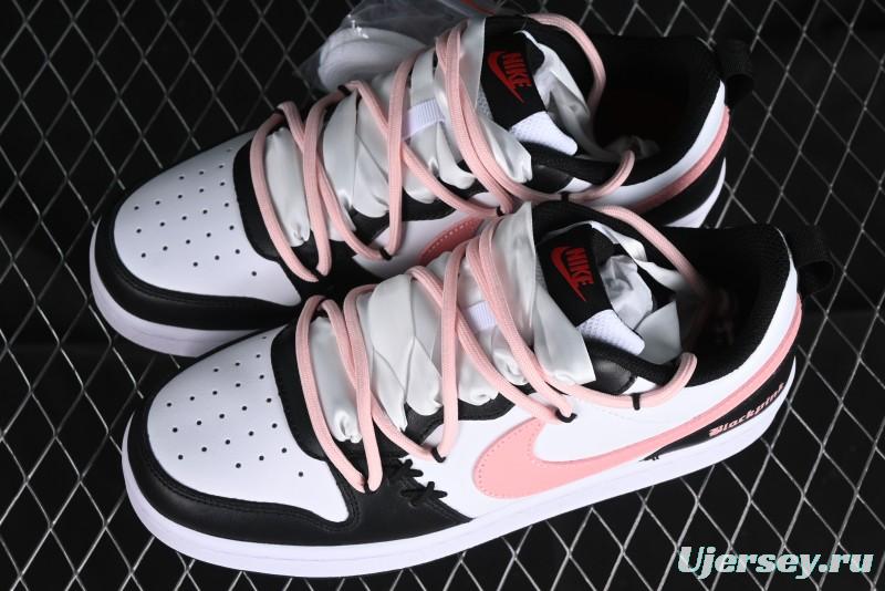 Nike Court Borough Low 2 Sneakers in Cool Blackberry with Sweet & Spicy Design - BQ5448-110