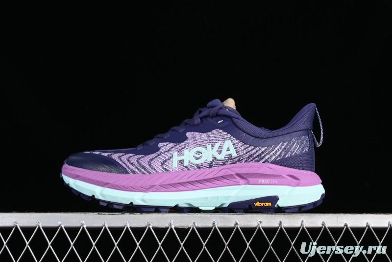 Hoka One One Mafate Speed 4 Low-Cut Professional Trail Running Shoes - 1129930 NSOF