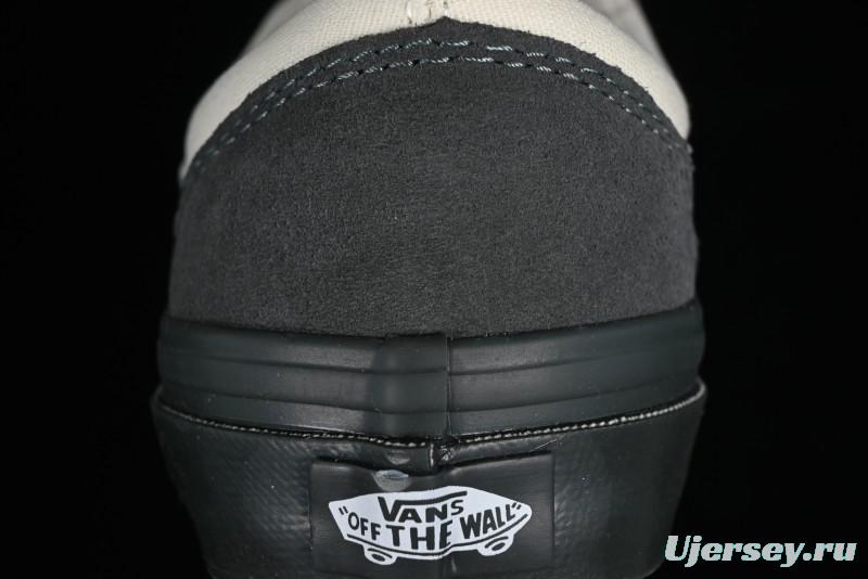 Vans Old Skool Reissue 136 Retro Casual Vulcanized Sneakers in Gray Blue White - VN000CRPGRN