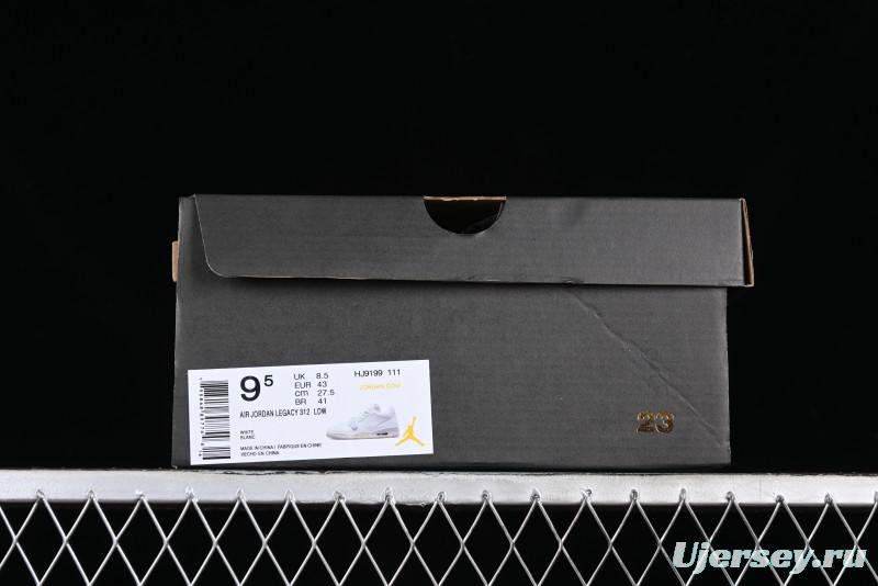 Nike Air Jordan Legacy AJ312 Low Top Sneakers with Triple Strap Design - HJ9199-111