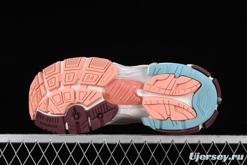 Balenciaga Runner Kith Four Color Retro Casual Sneakers - W3RNY0326