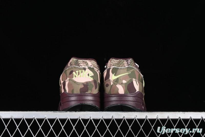 Nike Air Max 1 Retro Running Shoes with Half-Sole Air Cushion - FN8358-200