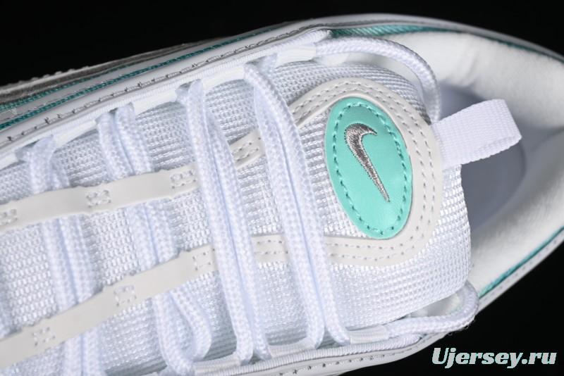 Nike Air Max 97 Custom Full-Sole Air Cushion Retro Bullet Running Shoes - 921826-101