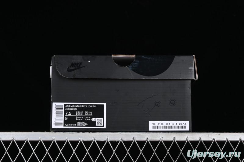 Nike ACG Mountain Fly 2 Low SP Outdoor Hiking Shoes with GORE-TEX and React Foam - FZ3311-100