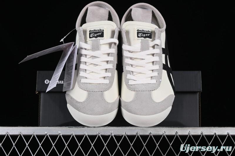 Onitsuka Tiger Mexico 66 Low-Top Leather Casual Running Shoes - 1183B391-200