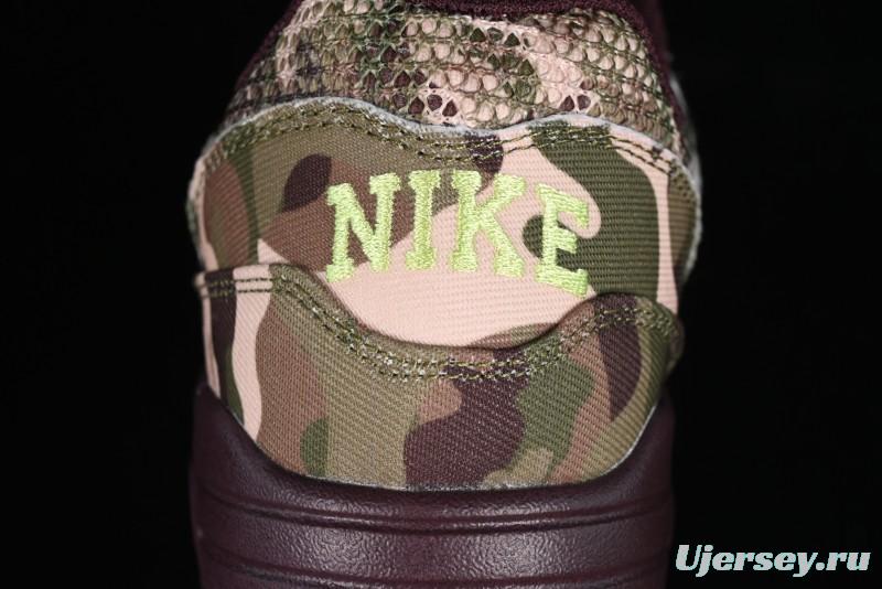 Nike Air Max 1 Retro Running Shoes with Half-Sole Air Cushion - FN8358-200