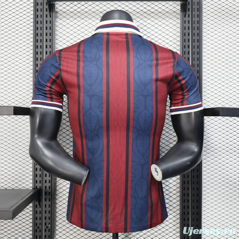 25/26 Player Version Modernist FC Barcelona Polo Jersey