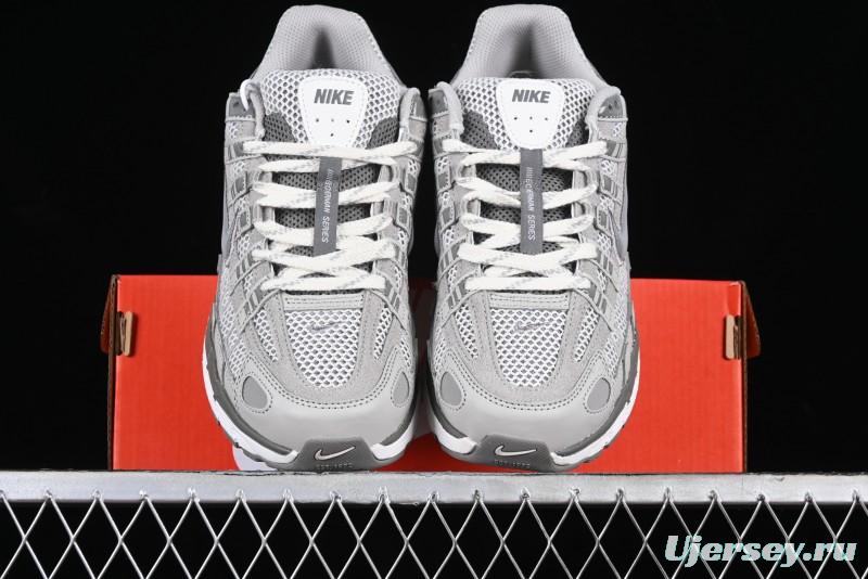 Nike P-6000 Retro Casual Dad Shoes with Layered Design and Ultra-Lightweight - FN6837-012