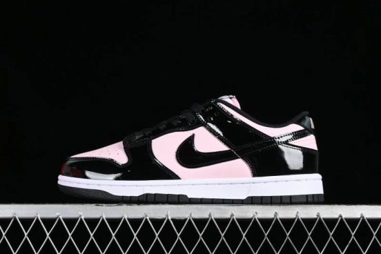 Nike Dunk Low SB Pink Black Casual Skate Shoes - DJ9955-600