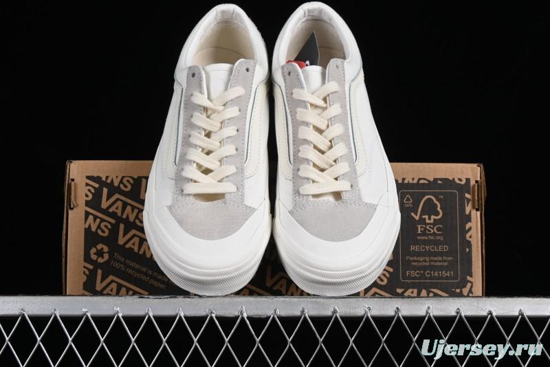 Vans Old Skool Reissue 136 Classic Low-Top Skate Shoes with Detachable Cushioned Insole - VN000MT6QC5