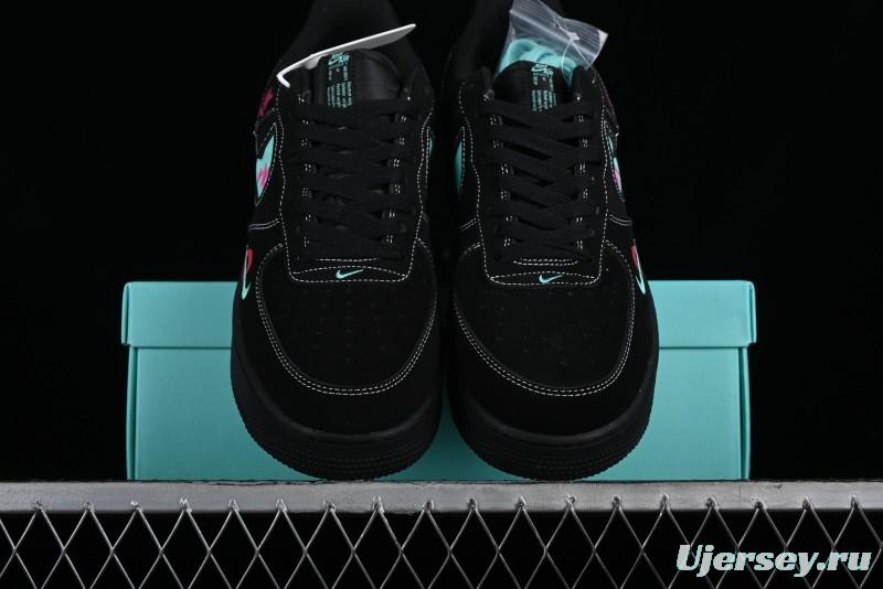 Nike Air Force 1 '07 Low Flame Red Lips Qixi Limited Edition Casual Sneakers - FB8971-005