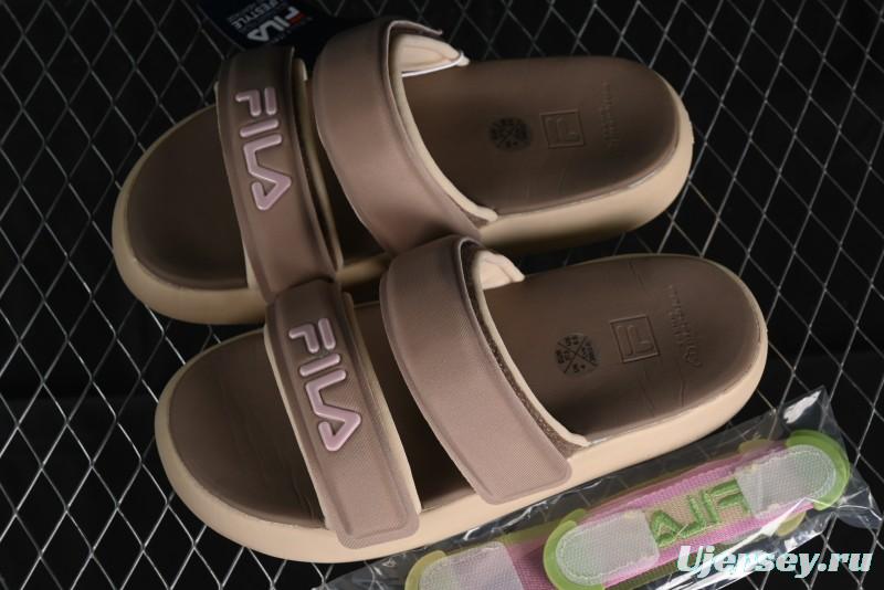 FILA DOUNT Sporty Sandal with Magic Strap - F12W421505FBS