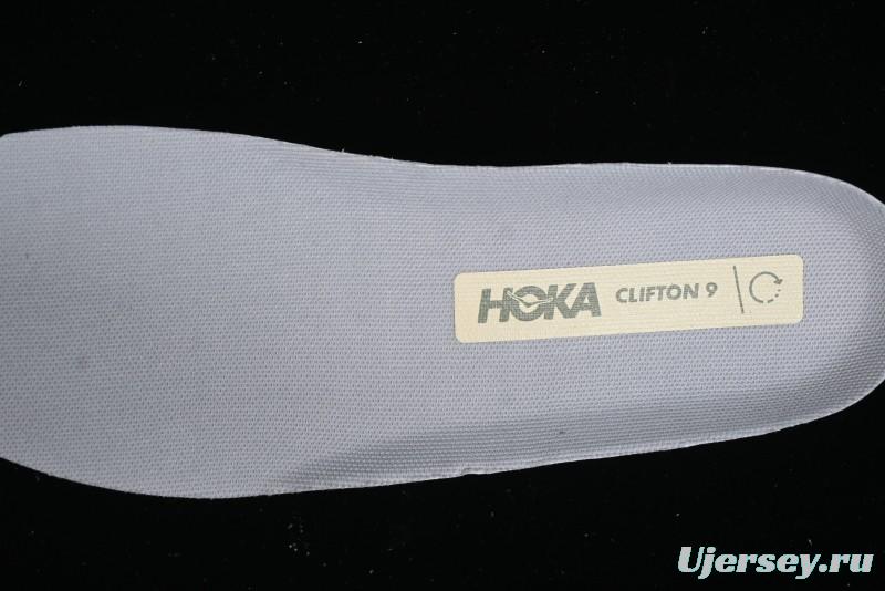 HOKA ONE ONE Clifton 9 Lightweight Breathable Knit Mesh Running Shoes - 1127895 OKB