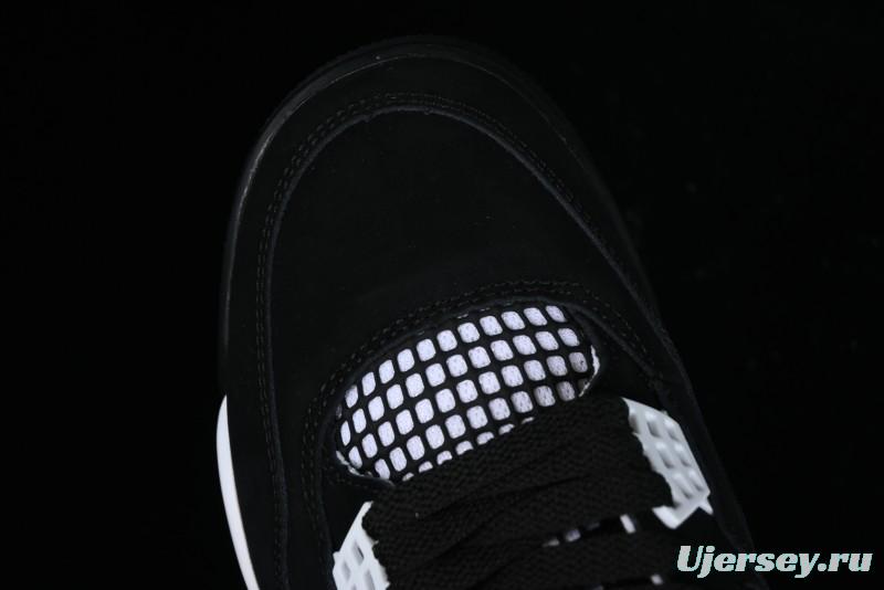 Nike Air Jordan 4 Retro "White Thunder" Basketball Shoes - FQ8138-001