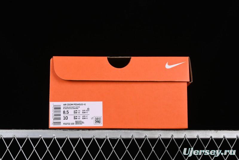 Nike Air Zoom Pegasus 41 Running Shoes with Breathable Mesh and Cushioned Support - FD2722-103