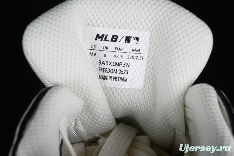 MLB Chunky Liner New York Yankees Hook & Loop Lightweight Platform Sneakers with 6cm Height Increase - 3ASXLMB3N50BKS