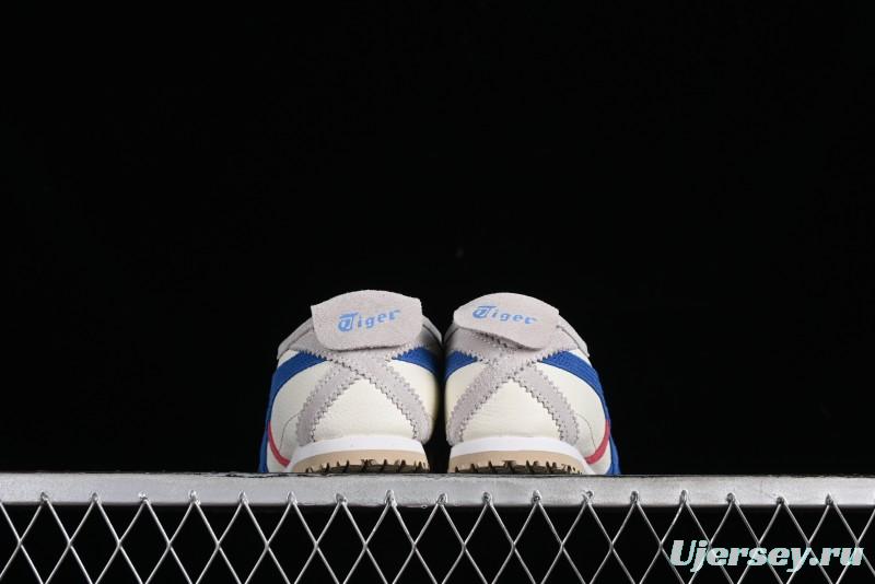 Onitsuka Tiger Mexico 66 Low-Top Leather Sneakers with Classic Design - 1183B391-100