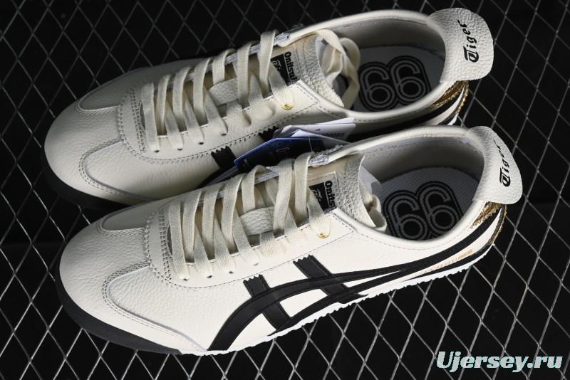 Onitsuka Tiger Mexico 66 Low-Top Leather Running Shoes - 1183B493-100