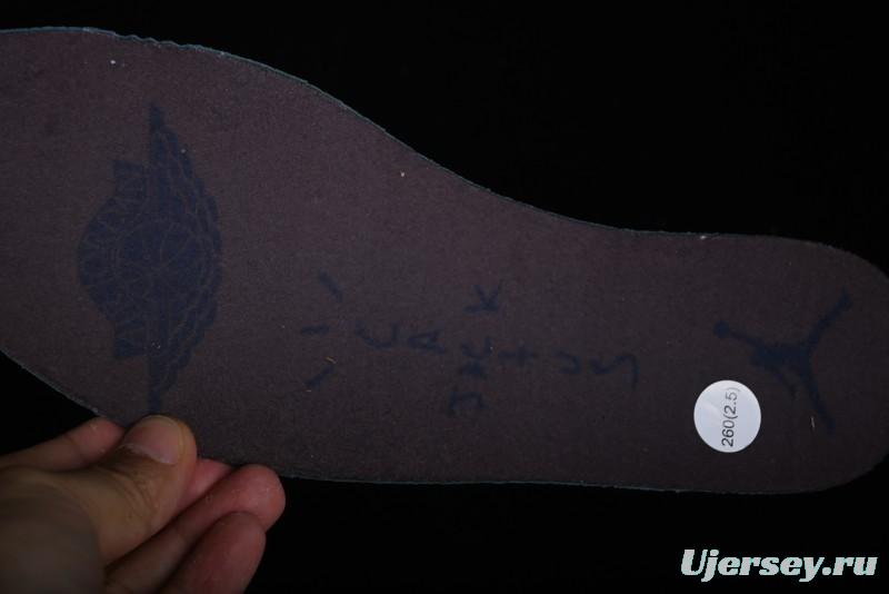 Nike Travis Scott x Air Jordan 1 Low OG AJ1 Reverse Swoosh Sneakers - DM7866-202