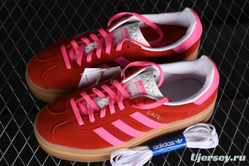 Adidas Originals Gazelle Bold IH7496 Low-Top Sneakers with Thick Sole for Slip Resistance and Durability