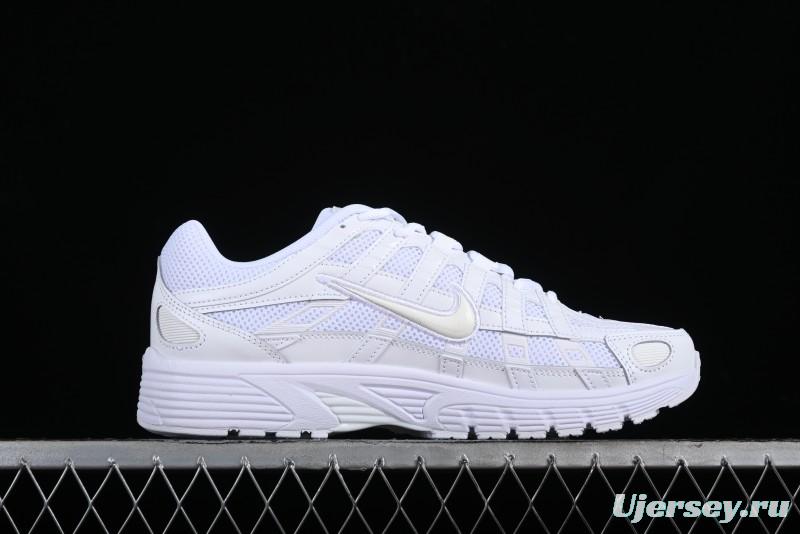 Nike P-6000 PRM Retro Casual Sneakers with Lightweight Design - BV1021-102