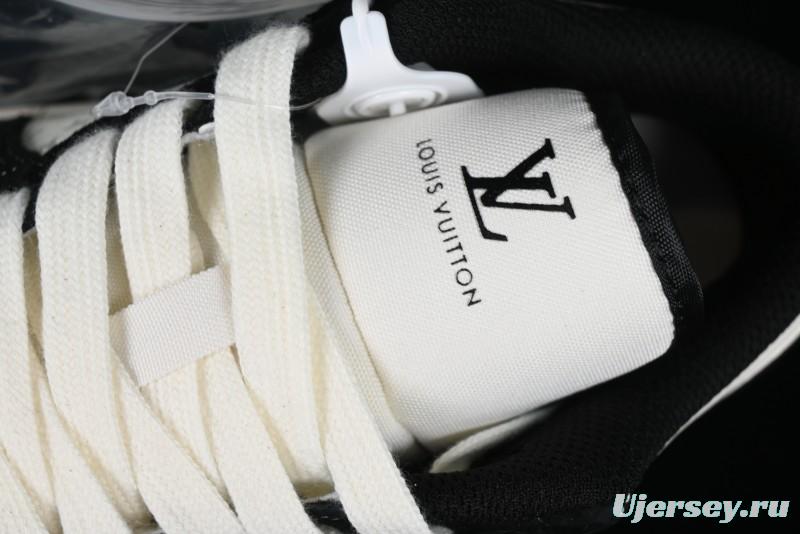 Nike Air Jordan 1 Low LV Collaboration - Black Warrior Custom High-End Basketball Shoes - SJ9950-007