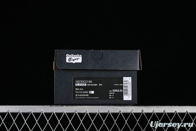 Onitsuka Tiger Mexico 66 Low-Top Leather Sneakers for Casual Running - THL7C2-9399