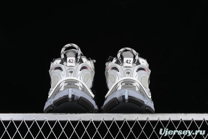 Balenciaga Runner Kith Four Color Retro Casual Sneakers - W3RMU2000