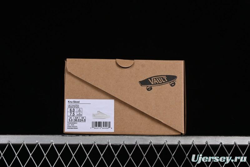 Vans Old Skool Reissue 136 Earth Macaron Patchwork Retro Casual Vulcanized Sneakers - VN000CRPGRN