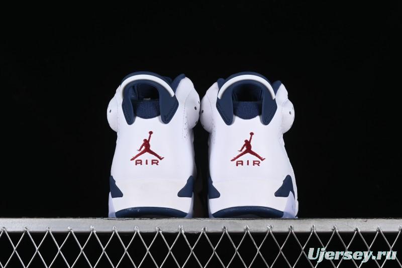 Nike Air Jordan 6 Retro "Olympic" Basketball Shoes - CT8529-164