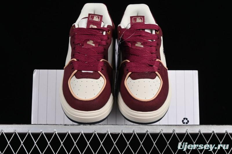 MLB Chunky Liner Basic New York Yankees Thick Platform Casual Sneakers with 6cm Height Increase - 3ASXCLS3N43WIS