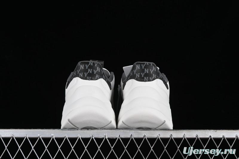 New York Yankees MLB Bigball Chunky Denim Monogram Platform Sandals - 3ASHBDM4N50BKS