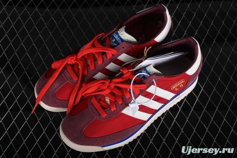 Adidas Originals SL 72 RS Retro Running Shoes with Ecotex Tongue and EVA Midsole - JI1280