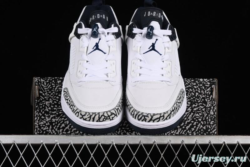 Nike Jordan Spizike Low AJ Hybrid Sneakers with Classic White-Black Colorway - FQ1759-104