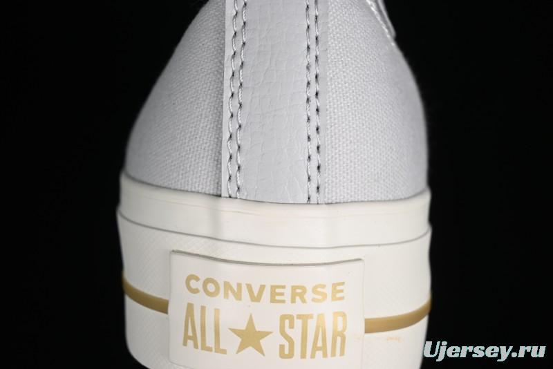 Converse All Star Lift High Top Platform Casual Canvas Shoes - A08237C