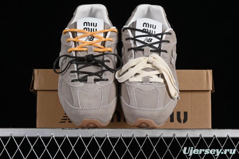 MiuMiu x New Balance 530 Low-Top Classic Retro Casual Running Shoes - AJD4