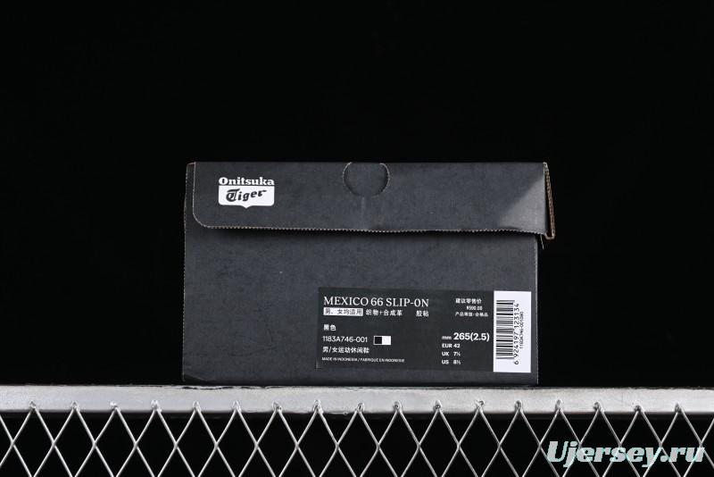 Onitsuka Tiger Mexico 66 Low-Top Canvas Casual Running Shoes - 1183A746-001