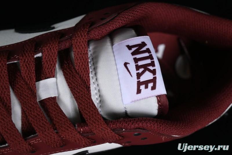 Nike Dunk Low SB Wine Red Black Low-Top Skateboarding Shoes - FJ4616-600