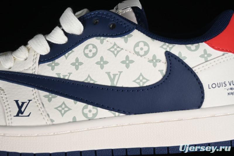 Nike Air Jordan 1 Low OG SP Travis Scott x Fragment Design Collaboration Sneakers - LJ5188-002