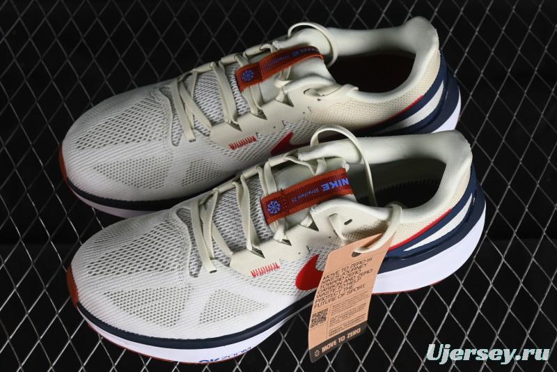 Nike Air Zoom Structure 25 Running Shoes 2024 New Cushioning Anti-Slip Comfort - DJ7883-001