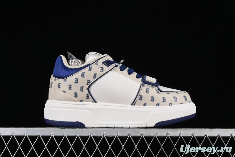 MLB Chunky Liner New York Yankees Lightweight Platform Sneakers with 6cm Height Increase - 3ASXLM13N43BGL