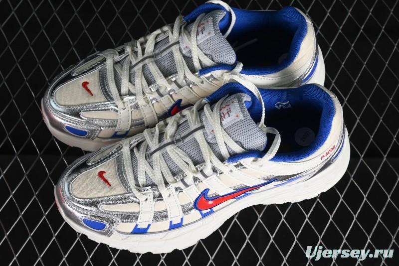 Nike P-6000 Retro Casual Sneakers with Layered Design and Ultra-Lightweight Body - CJ7789-162