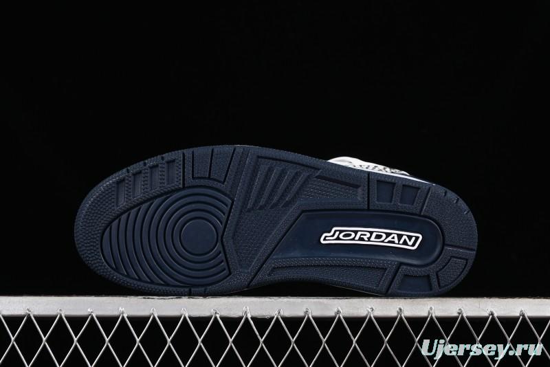 Nike Jordan Spizike Low AJ Hybrid Sneakers with Classic White-Black Colorway - FQ1759-104