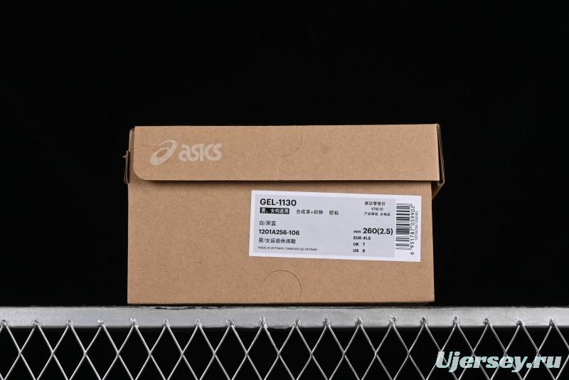 Asics Tiger GEL-1130 Low-Top Retro Running Shoes with GEL Cushioning and Outdoor Style - 1201A256-106