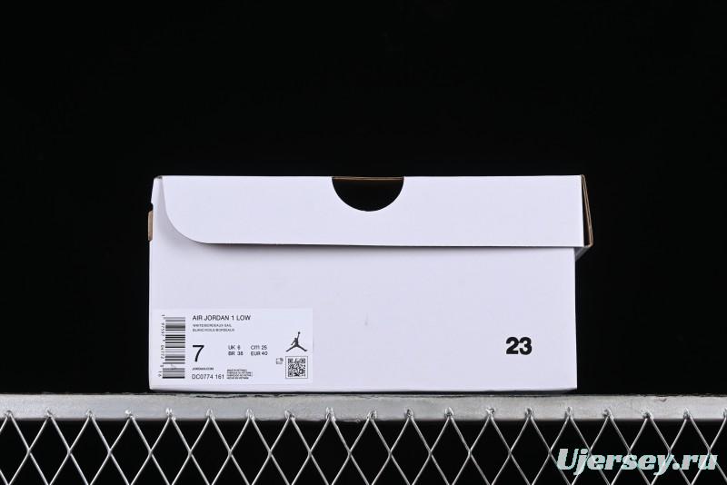 Nike Air Jordan 1 Low AJ1 White Rose Pink Low Top Casual Sneakers DC0774-161