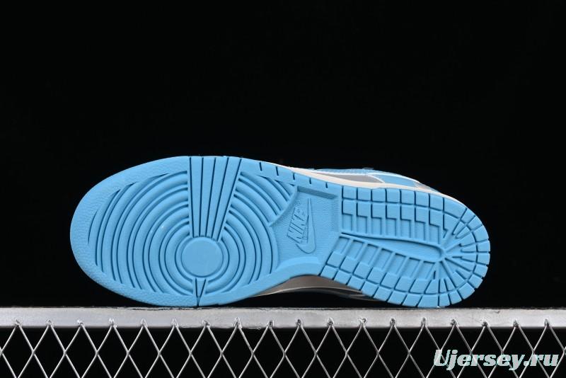 Nike SB Dunk Low BAPE Collaboration - Beige Grey Indigo Anniversary Premium Custom Low-Top Casual Skate Shoes - BB8969-002